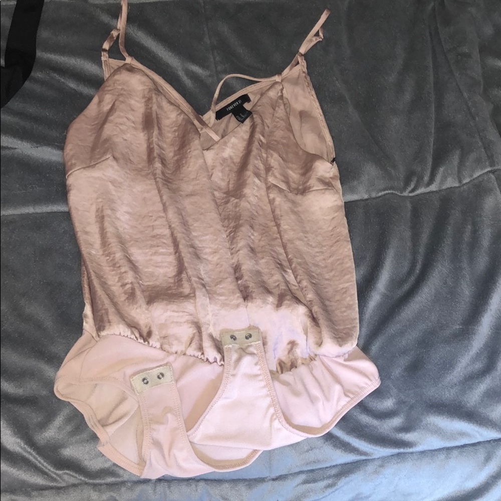 silky body suit